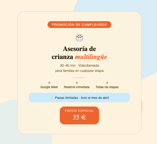 Asesoría - Birthday DEAL